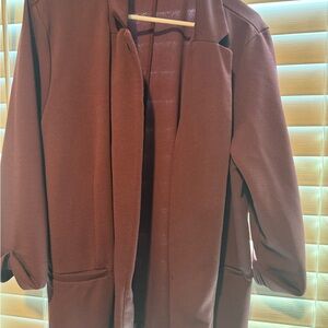 Maurices Marronish color blazer